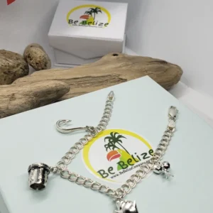 🌊 Garifuna Collection Anklet – .925 Sterling Silver