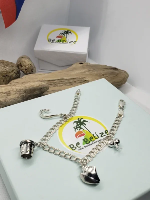 🌊 Garifuna Collection Anklet – .925 Sterling Silver