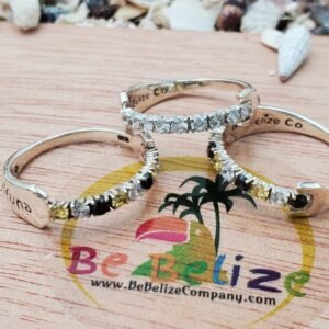 💎 Garifuna Ring “Fagayu” – Sterling Silver & Cubic Zirconia
