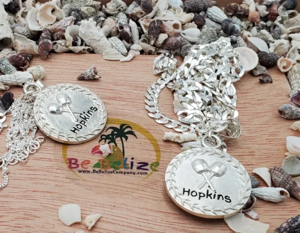 Hopkins Belize "Yugadahn" Pendant Charm .925 Sterling Silver