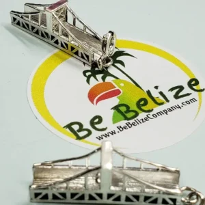 🌉 San Ignacio/Santa Elena Hawkesworth Bridge Pendant – .925 Sterling Silver