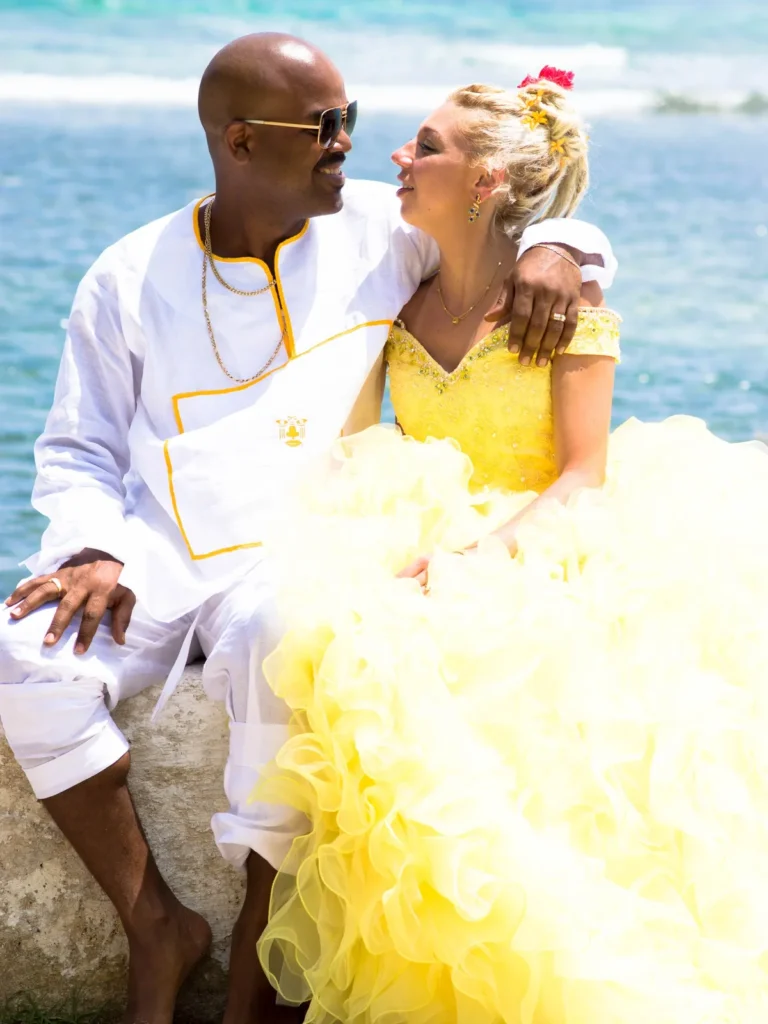 Shaka and Stephanie founders of Be Belize Company Jewelry